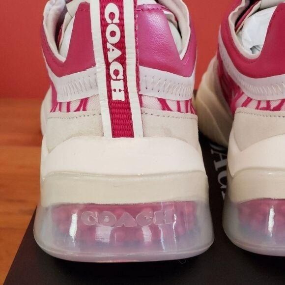 Coach Citysole Signature Mesh Running Sneakers Walking Outdoor Size 8.5B Pink - Picture 11 of 16